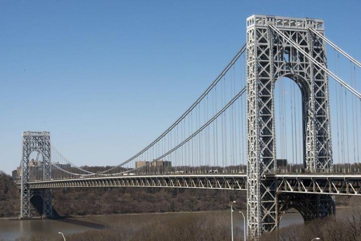 george washington bridge in the daytime